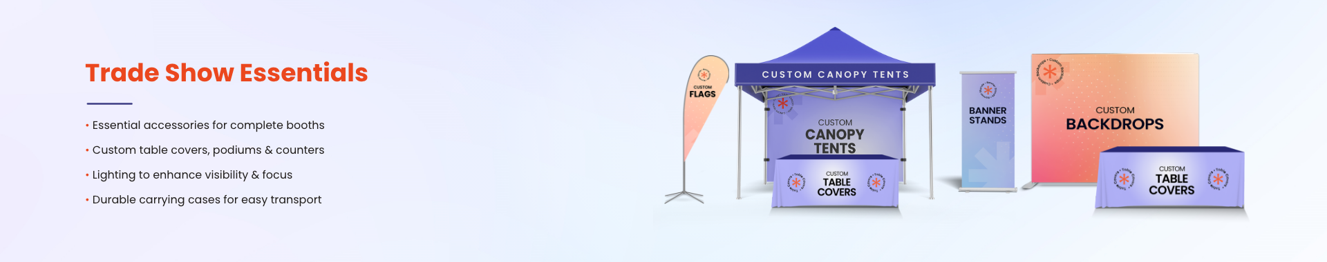 Trade Show Essentials banner