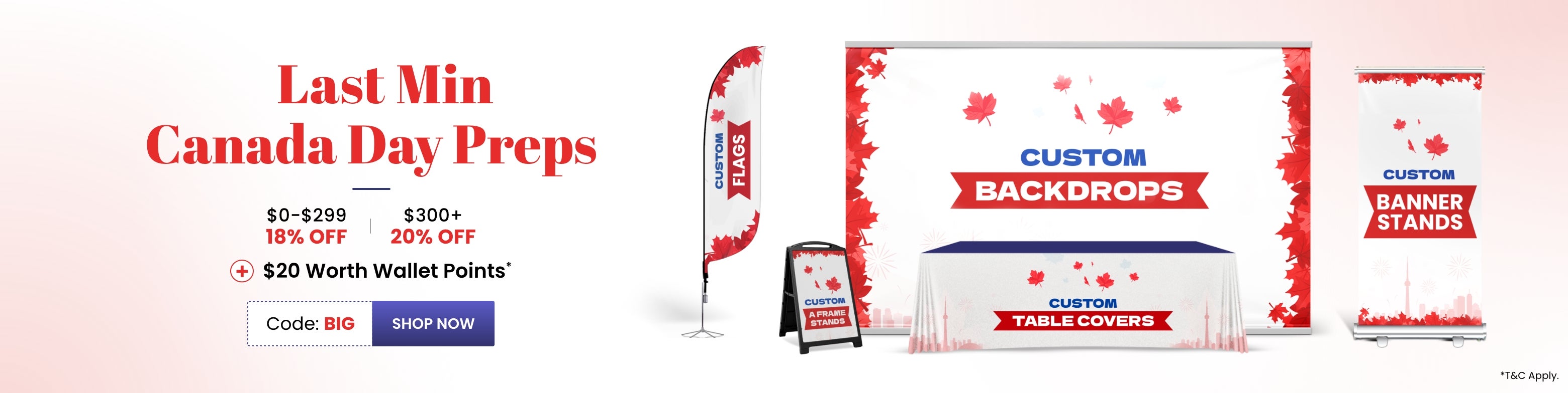 Last Min  Canada Day Preps