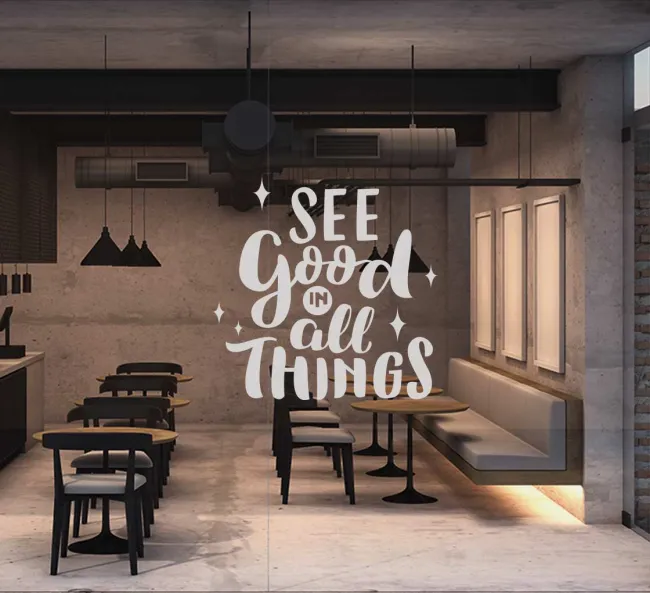 Frosted Window Decals