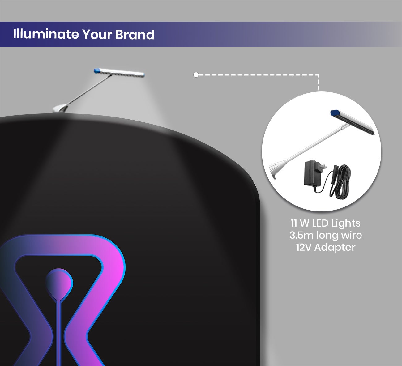 10 Ft Trade Show Booth - Design 7