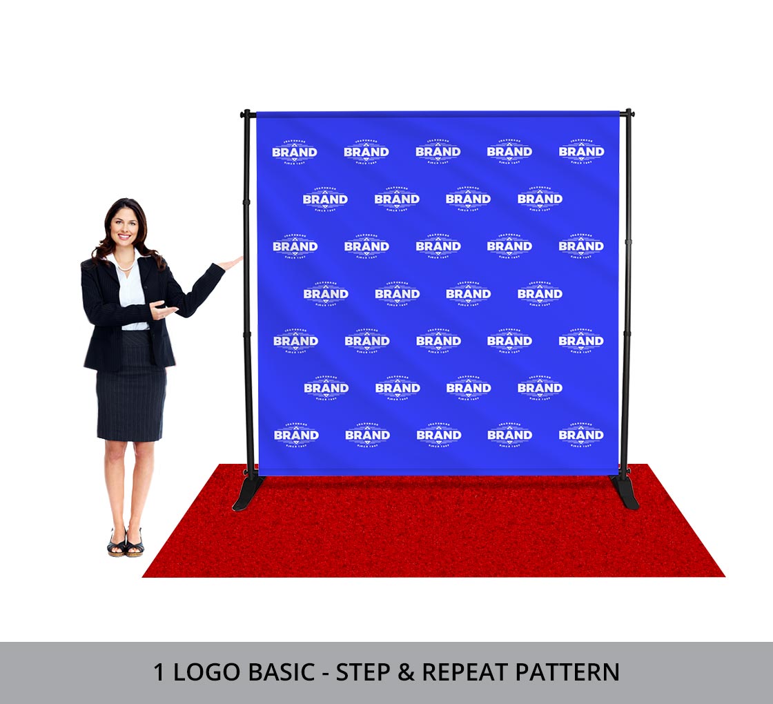 8x8 Step and Repeat Banners