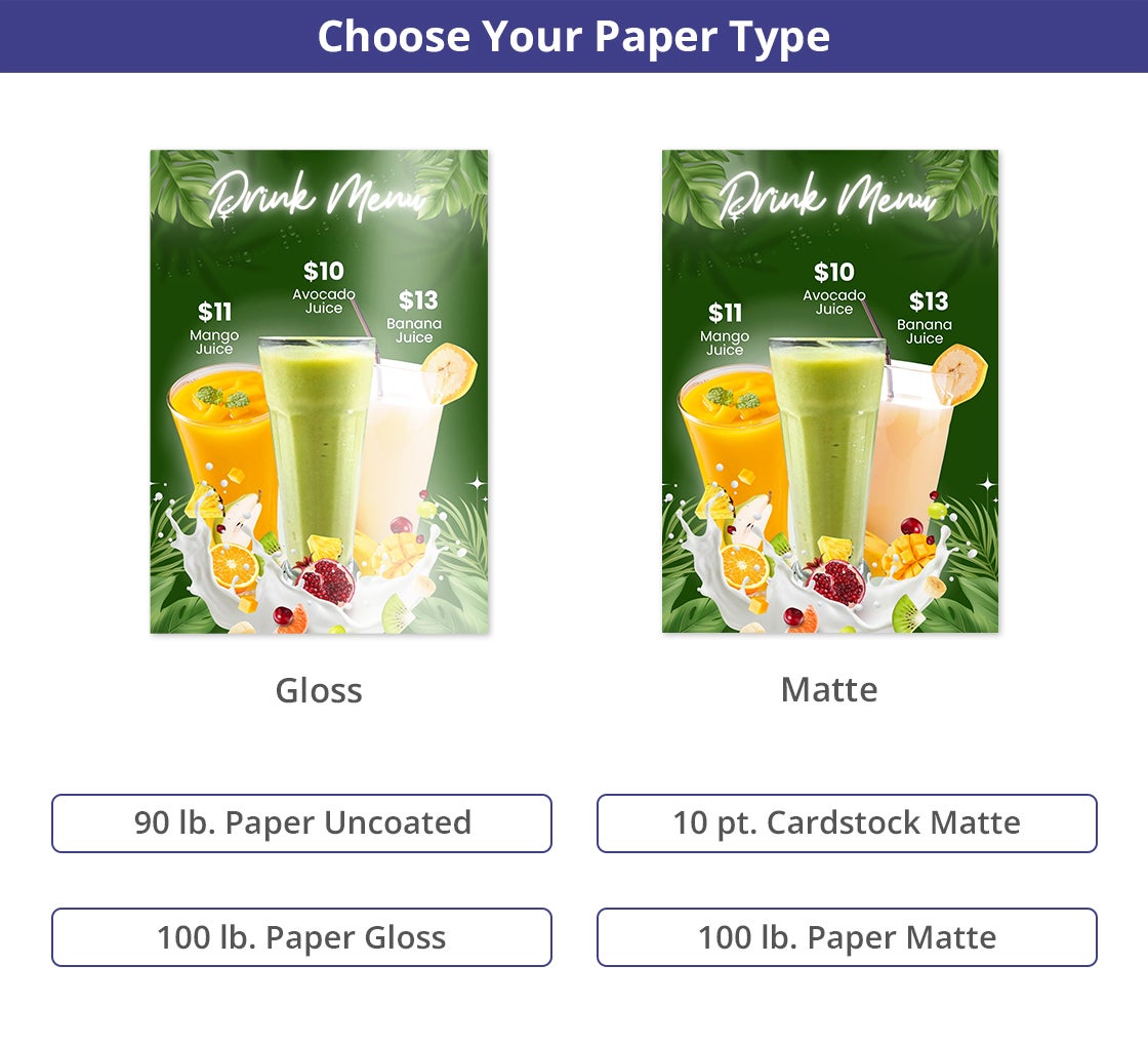 Take Out Menus | Half-folded Menus, Restaurant Menus – Bannerbuzz