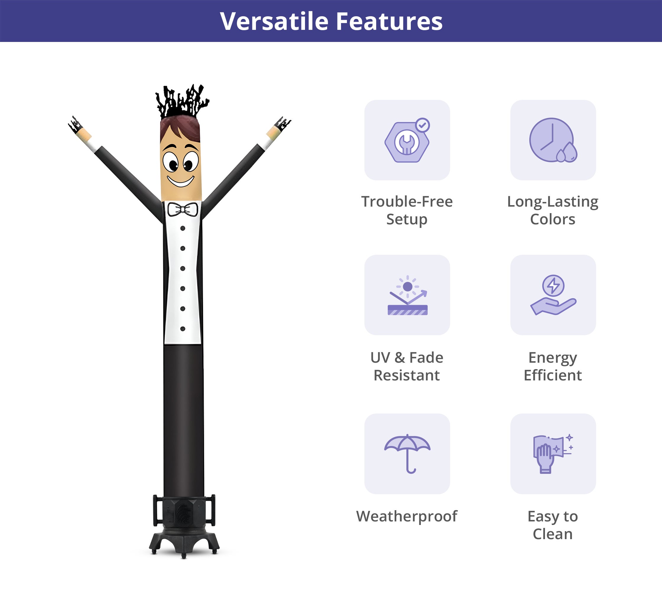 Groom Inflatable Tube Man Character