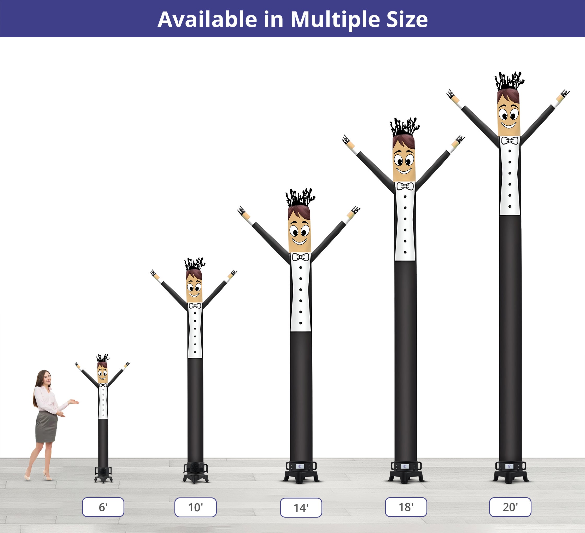 Groom Inflatable Tube Man Character