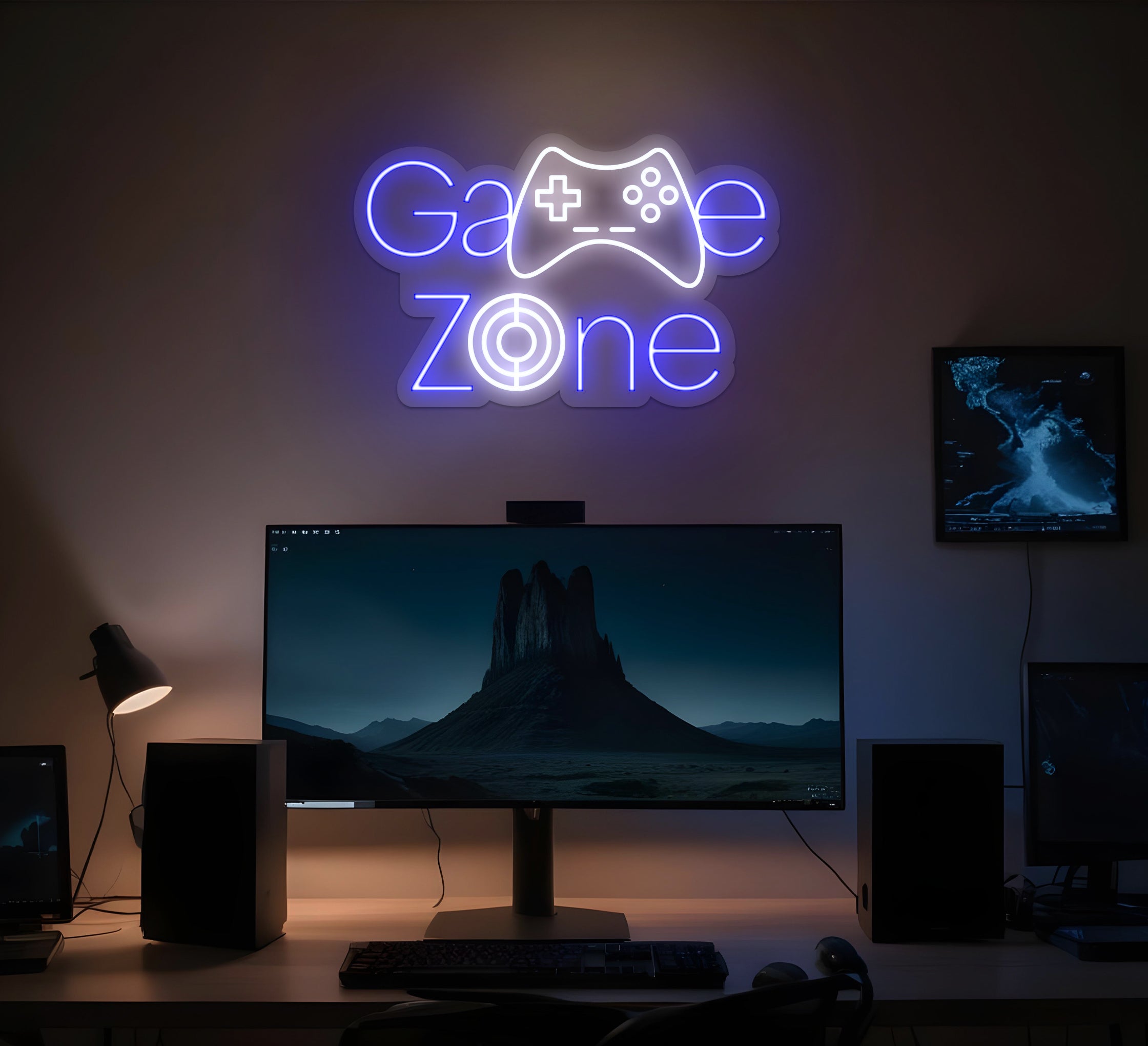 Game Zone Arcade Neon Sign