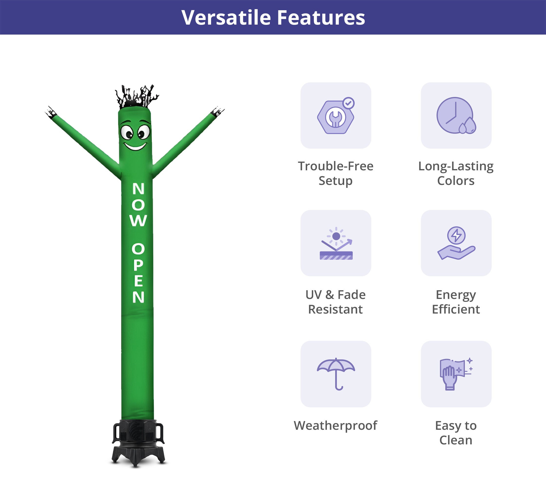 Now Open Inflatable Tube Man Online | Now Open Inflatable