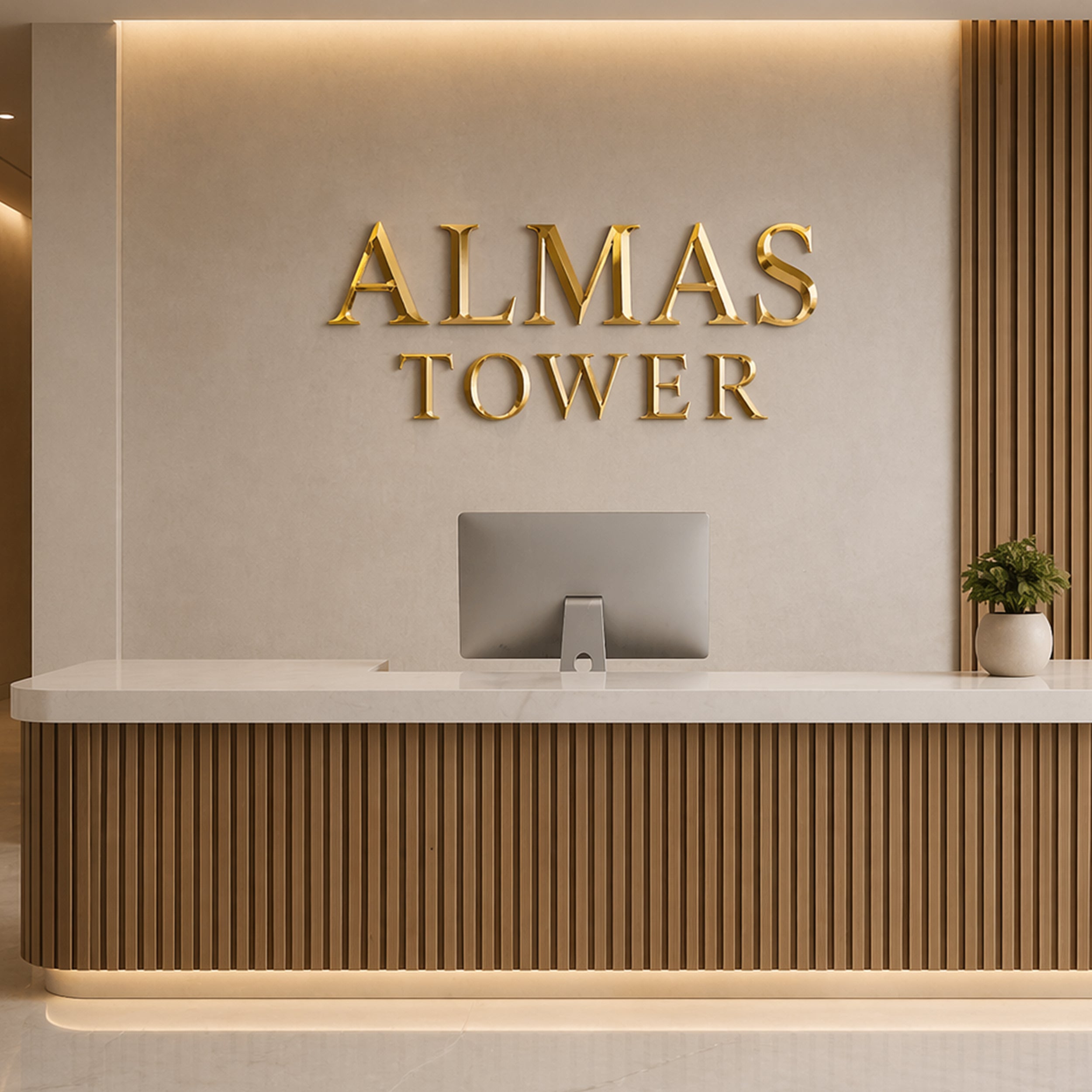 Aluminium Letters and Numbers Lifestyle Image