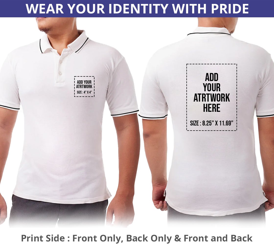 72360 EVERYDAY I LIKE COTTON POLOSHIRT Buy Custom Cotton White Polo Shirt at the Best Price