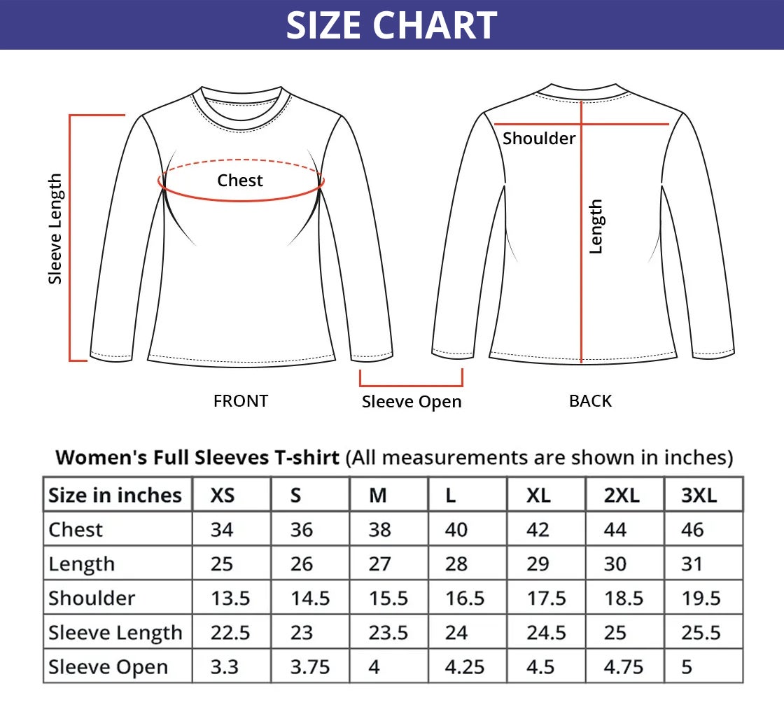 Shop Women's T-shirt - Long Sleeves | BannerBuzz, CA