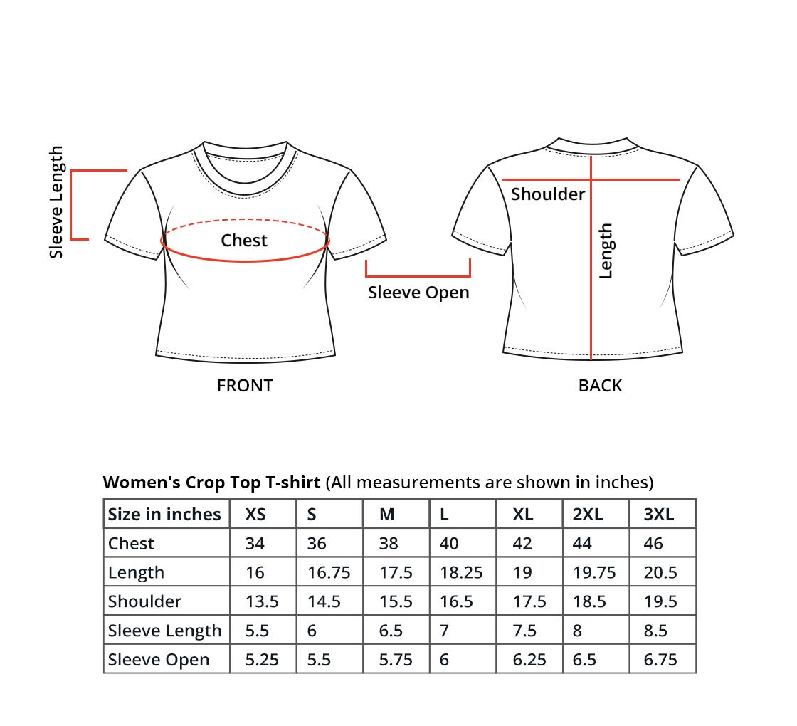 crop top custom design