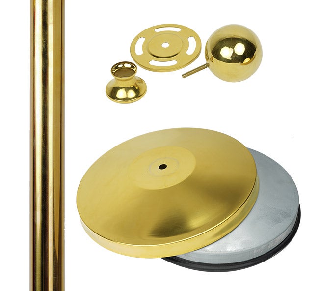 Crowd Control Stanchions With Velvet Rope