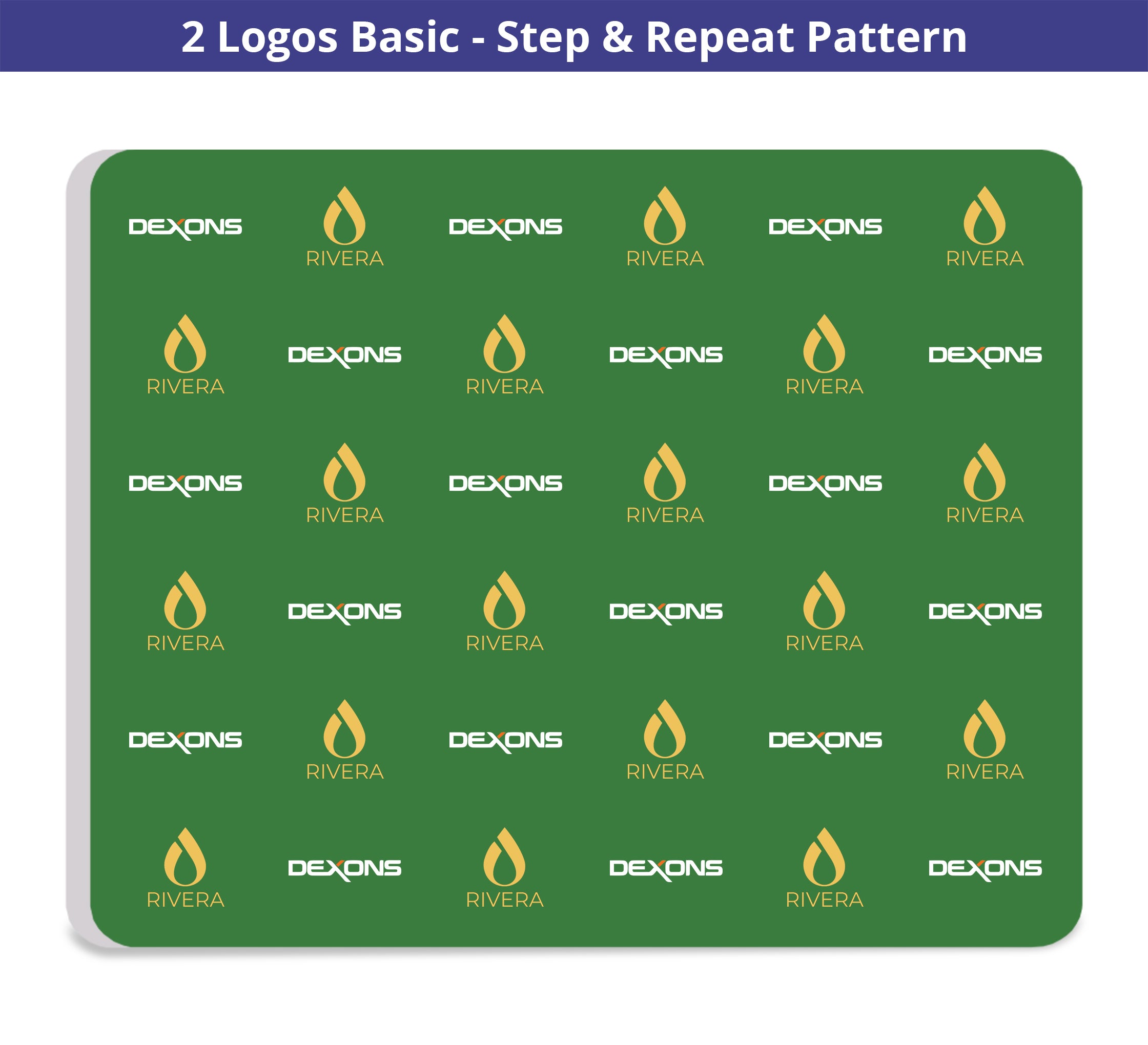 10 ft x 8 ft Step and Repeat Wall Box Fabric Display