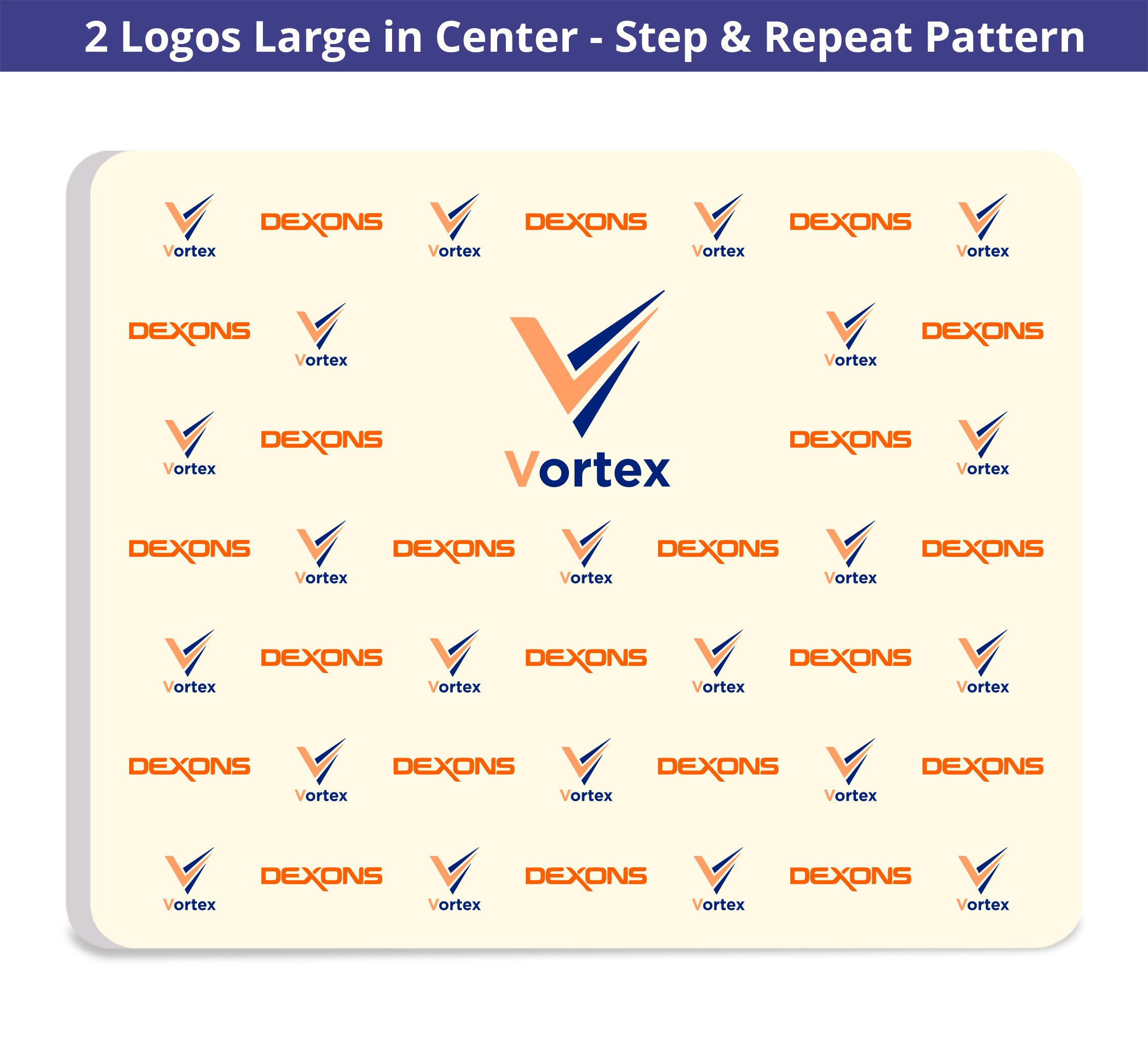 10 ft x 8 ft Step and Repeat Wall Box Fabric Display