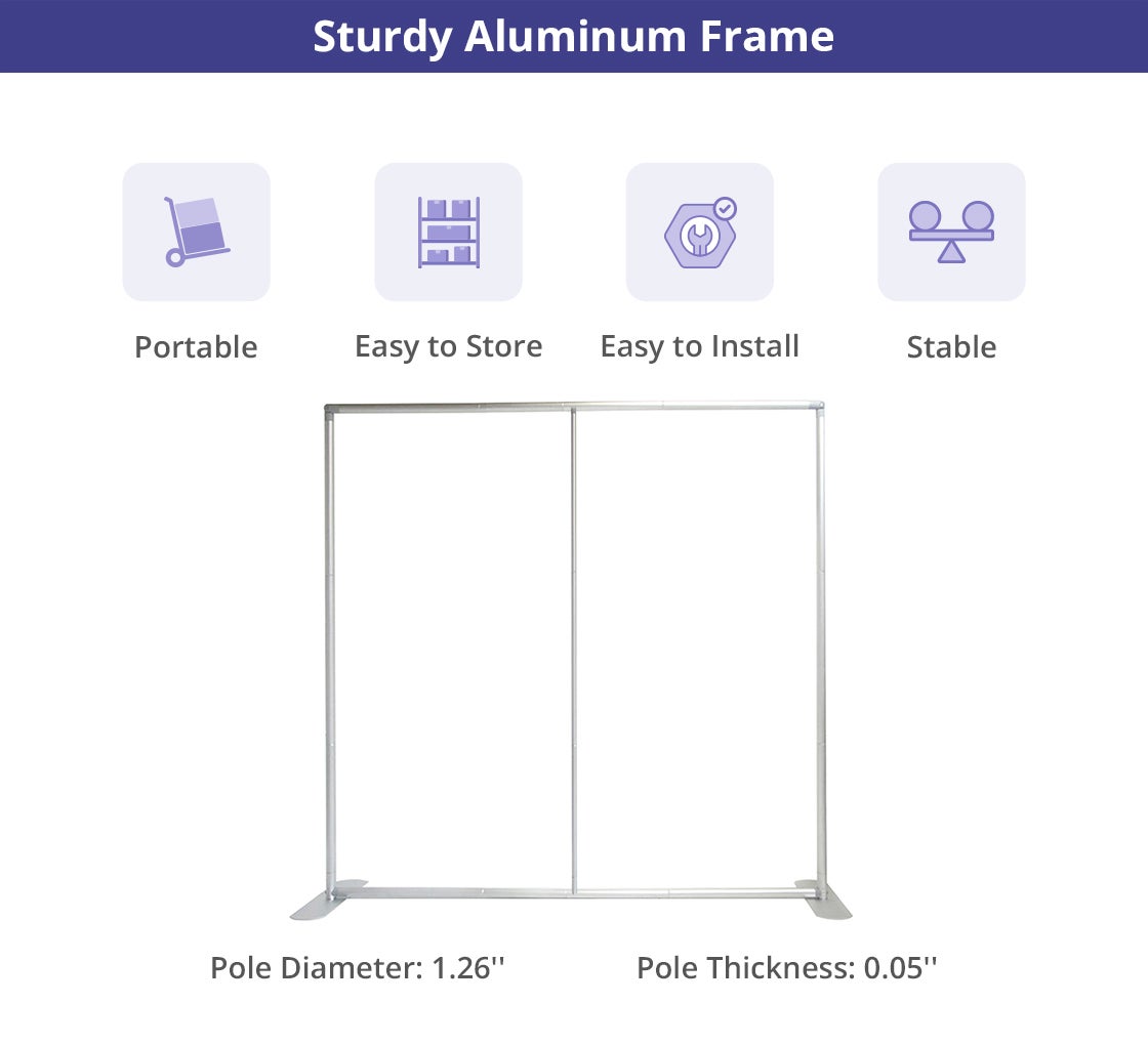 Straight Pillow Case Backdrop