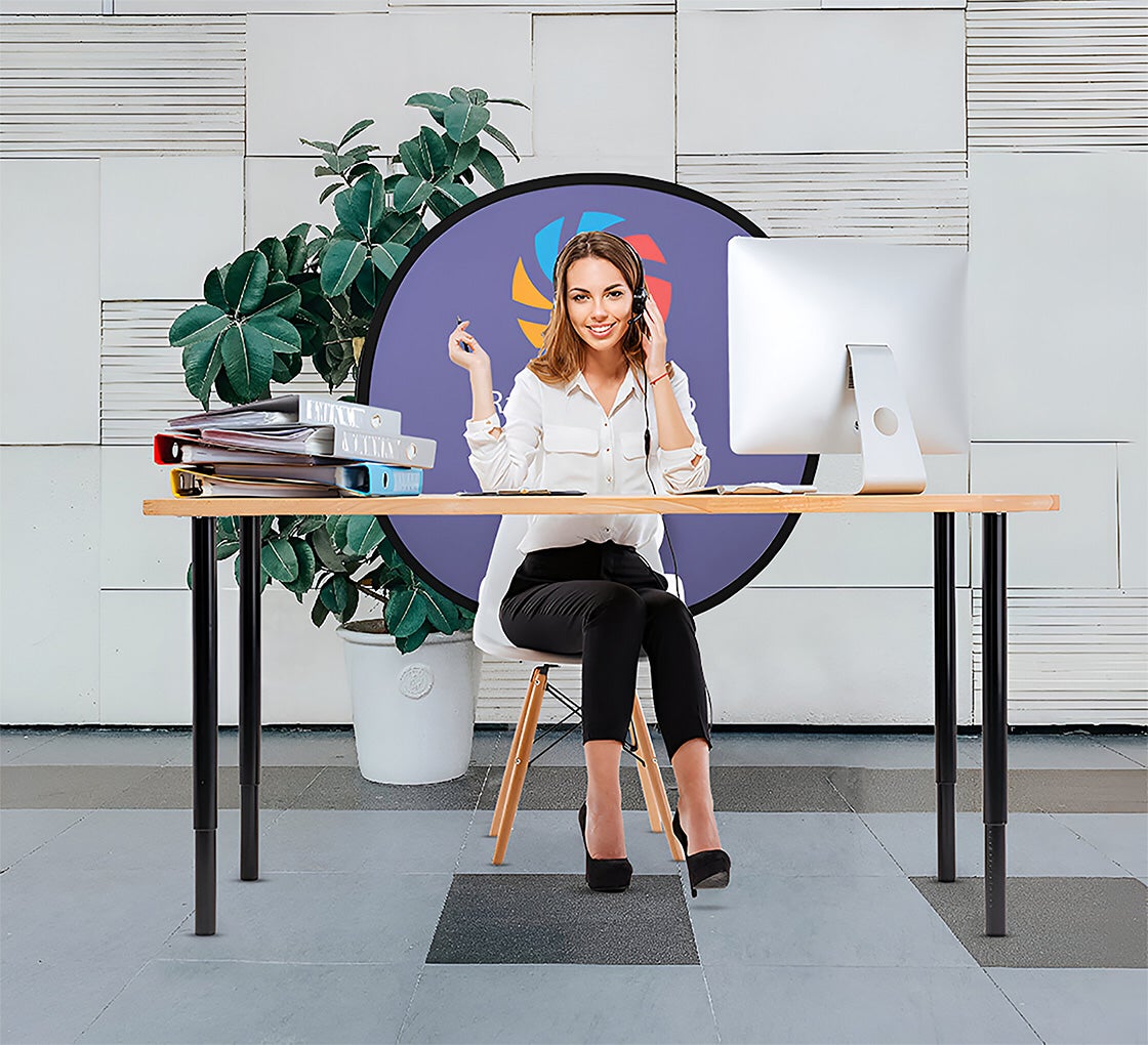 Buy Popup Custom Webcam Backdrop | BannerBuzz