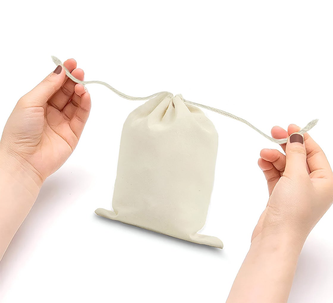 Shop Durable and Long-Lasting Canvas Drawstring Bag |BannerBuzz CA