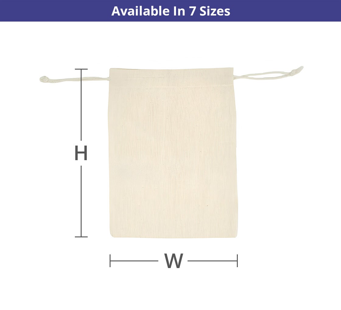 Shop Durable and Long-Lasting Canvas Drawstring Bag |BannerBuzz CA