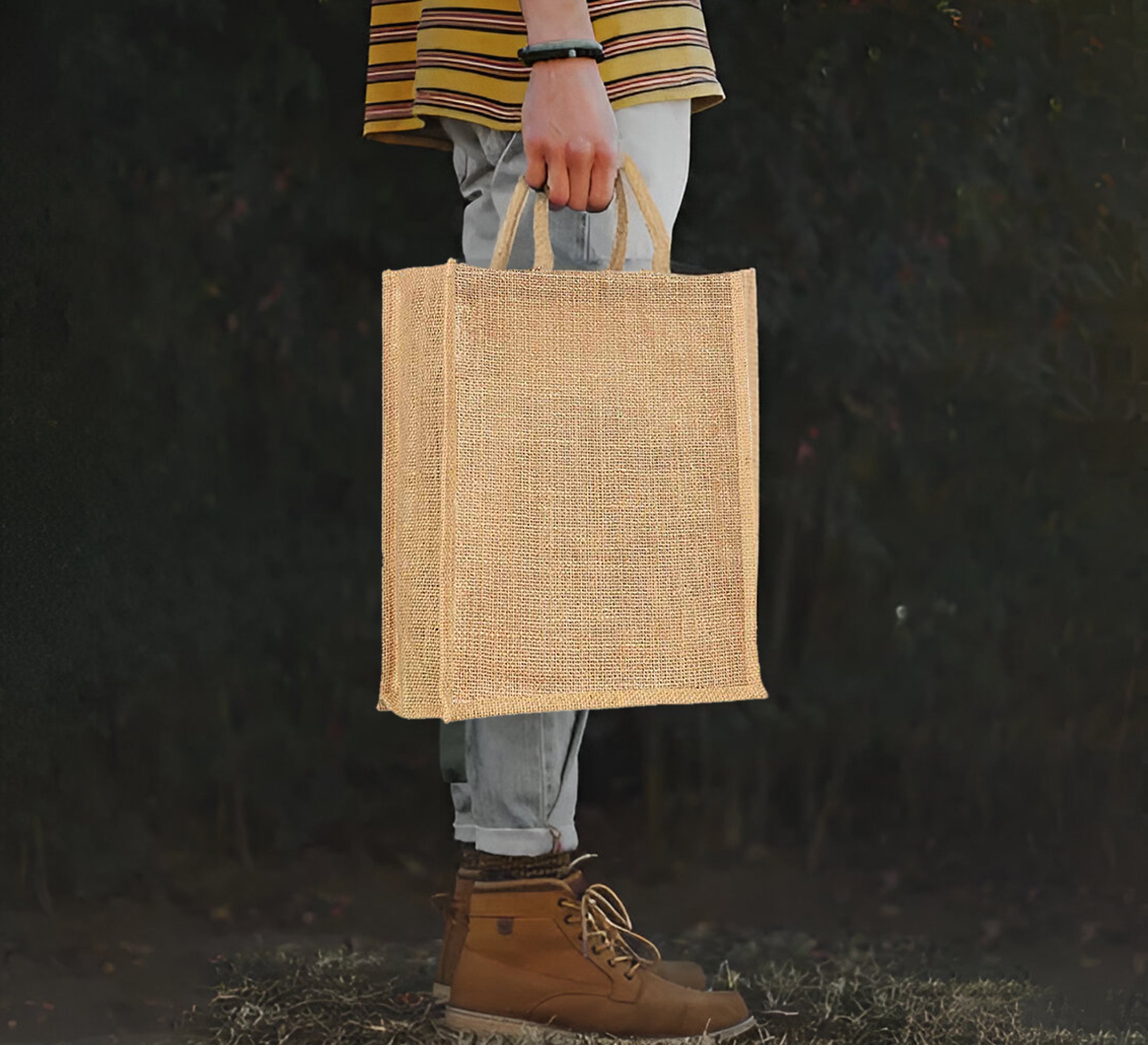 Shop 100% Biodegradable Jute Tote Bags| BannerBuzz CA