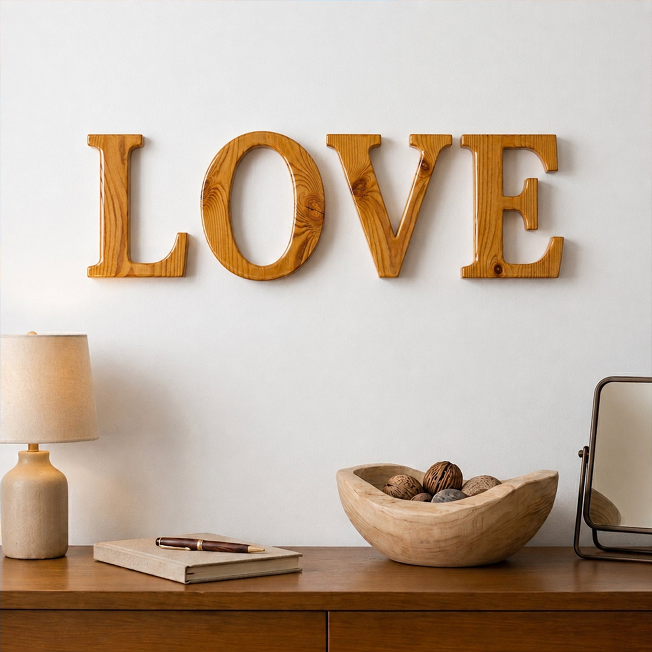 Pinewood Letters and Numbers Lifestyle Image