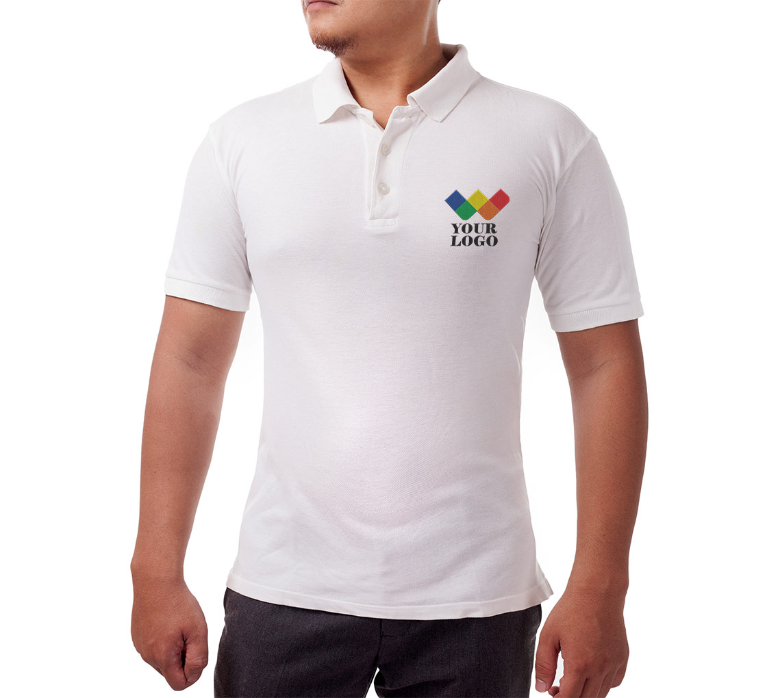 Custom Polo Shirts for Men and Women Personalized Embroidery with Logos and Text 
