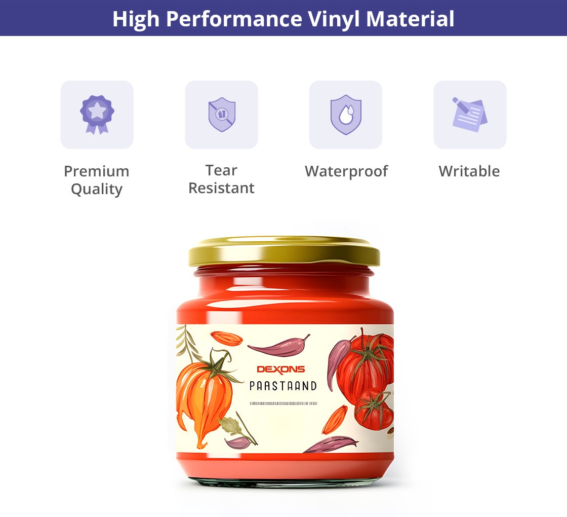Premium Vinyl Labels