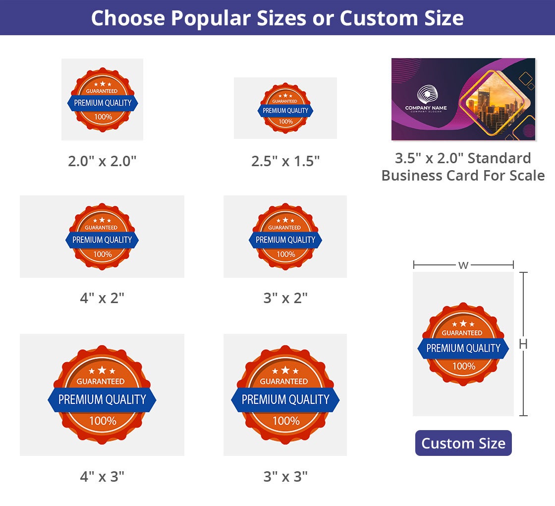 Premium Vinyl Labels