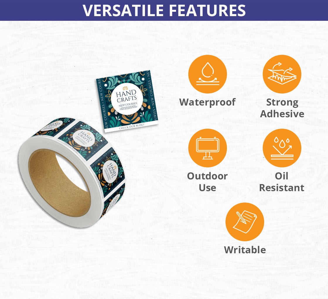 Custom Roll Labels Online | Custom Roll Labels - Bannerbuzz.ca