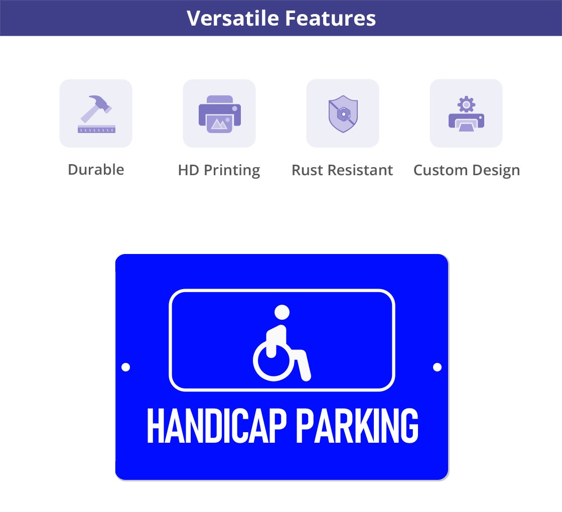 Handicap Parking Signs