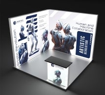 10 Ft Backlit Trade Show Display - Design 5