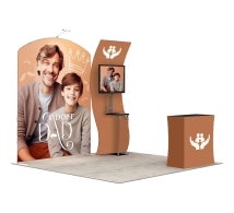 10 Ft Trade Show Booth - Design 8