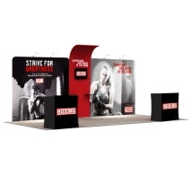 20 Ft Trade Show Booth - Design 9