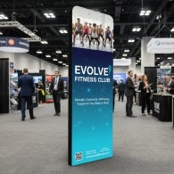 Pop Up Vertical Tower Display for Trade Show