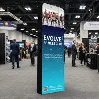 Pop Up Vertical Tower Display for Trade Show