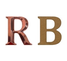 Aluminum Letters and Numbers