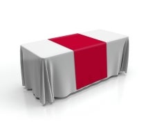 2.5' x 6' Table Runners - Black