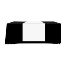 2.5' x 6' Table Runners - White