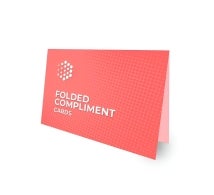 Folded Compliment Cards