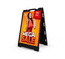 Sandwich Board - Deluxe Black