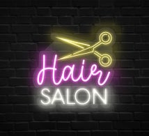Hair Salon Neon Sign
