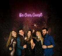 Be Our Guest Neon Sign