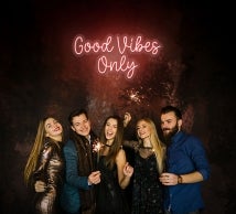 Good Vibes Only Neon Sign