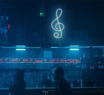Music Note Neon Sign