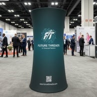 Tension Fabric Pillar Display  for Trade Show