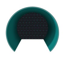 Half Circle Photo Booth Enclosure