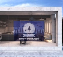 Halloween Clear Vinyl Decals