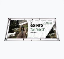 Horizontal A Frame with Banner