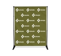 5 ft x 6 ft Step and Repeat Adjustable Banner Stands