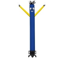 Blue with Yellow Arms Inflatable Tube Man
