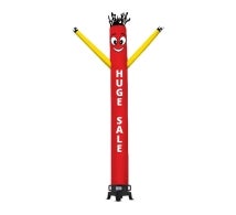 Huge Sale Inflatable Tube Man Red with Yellow Arms