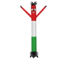 Red White Green Inflatable Tube Man